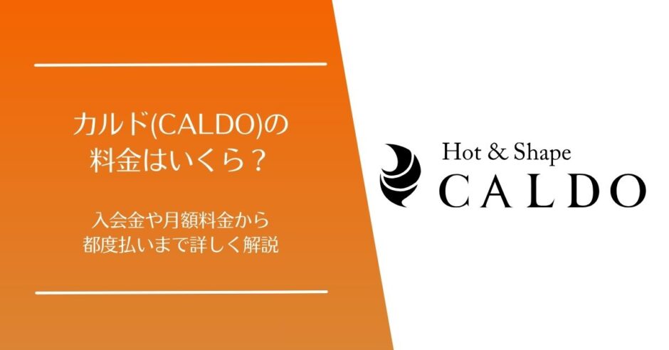 カルド(CALDO)の料金